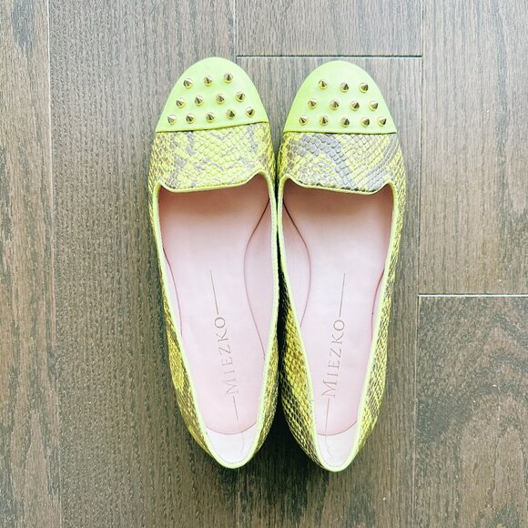 Miezko Studded Loafers - Size 38 - Picture 1 of 3